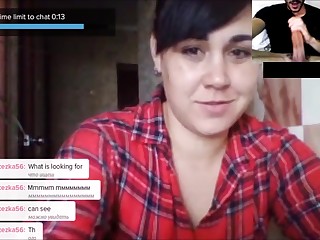 Красивые россиянки немножко шалят в чат рулетке